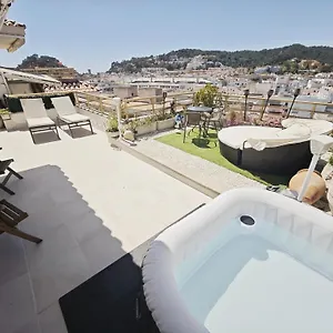  Apartamento Luna With Jacuzzi, 5mins Walking To The Beach, Sea And Castle View Big Terrace